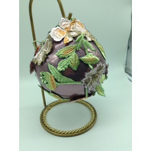 Sfera in vetro malva Nats 04/21 € 23,00 VENDUTA