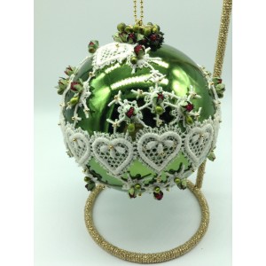 Sfera verde decorata Nats 05/21 € 32,00