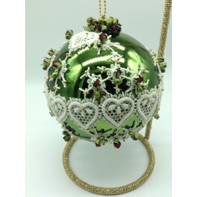 Sfera verde decorata Nats 05/21 € 32,00
