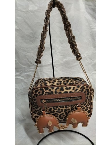 Borsa ecopelle leopardata 10/25 Bor Est € 38,50