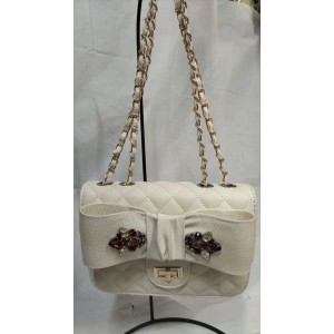 Borsa ecopelle avorio 12/25 Bor Est € 38,50