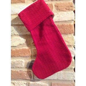 Calza tricot rossa Calz 09/20 € 13,20