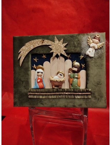 Quadro con presepe Nat 43/23 € 18,00
