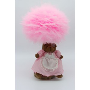 Alberello tulle e legno  lampada led 06/21/R € 19,50