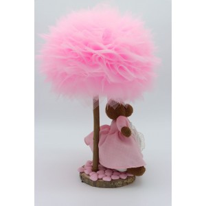 Alberello tulle e legno  lampada led 06/21/R € 19,50