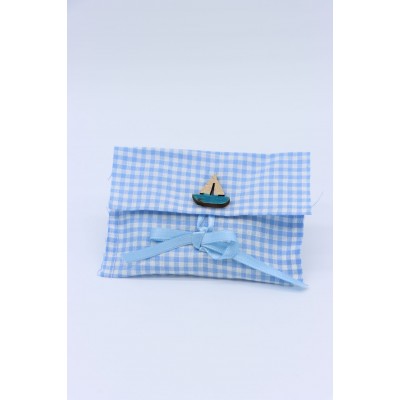Mini bustina in tessuto vichy 11/21/C €1,80