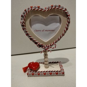 Cornice legno cuore € 6,00