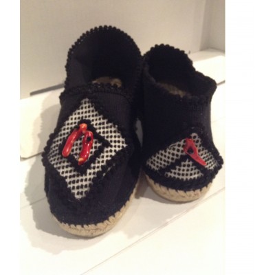 espadrillas nera con corallo Ac 17/18 Cal Est 